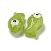 Handmade Transparent Glass Beads GLAA-N0028-03J-1