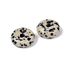 Natural Dalmatian Jasper Pendants G-Q601-30B-04-2