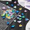 60Pcs 30 Styles Electroplated Glass Pendants EGLA-TA0001-48-6