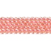 Transparent Glass Beads Strands GLAA-H021-04-27-2