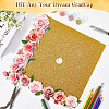 Square EVA Glitter Graduation Cap Topper Stickers DIY-WH20053-05A-3