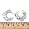 304 Stainless Steel Rhinestone Setting Pendants STAS-D376-09B-P-3