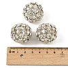 Brass Rhinestone Beads RSB083-S-2