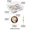 12Pcs 6 Colors Alloy Enamel Pendants FIND-FS0003-81-4