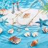 SUPERFINDINGS 37Pcs Conch & Shell Ornaments AJEW-FH0003-26-5