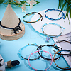 16Pcs 8 Colors Waxed Nylon Cord Multi-strand Bracelets BJEW-SC0001-37-4