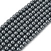 Eco-Friendly Dyed Glass Pearl Round Beads Strands HY-A002-6mm-RB077-1