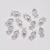 Brass Micro Pave Cubic Zirconia Charms LS-KK-A144-059P-1