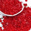 Transparent Colours Glass Seed Beads SEED-P008-01A-01-1
