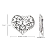 Valentines Unique Gifts for Boyfriends Alloy Pendants PALLOY-A11-3231-AS-FF-2