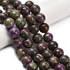 Natural Atlantisite Stichtite Beads Strands G-Z110-C06-12mm-1