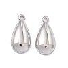 Non-Tarnish 304 Stainless Steel Pendants STAS-B031-26P-2