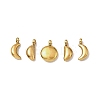 5Pcs 304 Stainless Steel Charms STAS-M017-14G-1