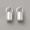 Sterling Silver Cord Ends LS-STER-WH0010-16C-1