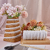 Nylon Chiffon Elastic Lace Trim OCOR-WH0082-159D-7