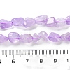 Natural Lavender Amethyst(Dyed & Heated) Beads Strands G-P497-01C-44-5
