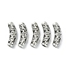Hollow Tibetan Style Alloy Beads TIBEB-YW0001-23-1