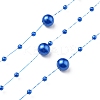 ABS Plastic Bead Garland Strand OCOR-WH0080-07D-1