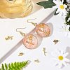 Flower Alloy Cabochons MRMJ-OC0001-96-RS-7