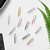 40Pcs 5 Colors Eco-Friendly Brass Earring Hooks KK-SC0006-48-6