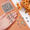 100Pcs Tibetan Style Filigree Alloy Heart Charms FIND-UN0015-59-5