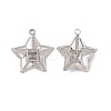 Non-Tarnish 304 Stainless Steel Pendants LS-STAS-K242-12P-2