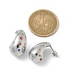 304 Stainless Steel Teardrop Stud Earrings EJEW-B108-05P-B-5