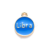 Alloy Enamel Pendants ENAM-S124-01B-02K-3