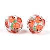 Fruit Round Resin Beads RESI-T059-03H-2