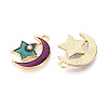 Alloy Enamel Pendants ENAM-S126-007-01-2