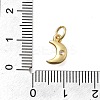 Brass Micro Pave Cubic Zirconia Charms KK-D431-020B-G-3