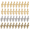 CHGCRAFT 40Pcs 4 Styles Zinc Alloy Pendants PALLOY-CA0002-47-1