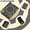 10Pcs 5 Styles Sun Moon Star Printed Cardboard Gift Boxes CBOX-FS0001-09-2
