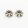 Tibetan Style Alloy Daisy Spacer Beads LS-X-TIBEB-S039-013AS-RS-1