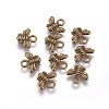 Tibetan Style Alloy Charms TIBEP-A123292-AB-FF-3