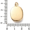 Golden Tone Brass Enamel Pendants KK-CBADFD5-03G-A-3
