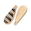 Alloy Enamel Pendants FIND-K030-17E-G-2