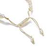 Opalite Braided Round Bead Bracelets BJEW-K251-06J-4