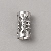 Stainless Steel Hollow Tube Beads STAS-WH0017-043P-1