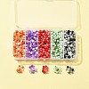 90G 5 Style Opaque & Transparent Inside Colours 3/0 Glass Seed Beads SEED-FS0001-15B-7