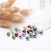 Eco-Friendly Dyed Glass Pearl Round Beads X-HY-A002-8mm-M-3