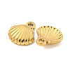 Ion Plating(IP) 304 Stainless Steel Charms STAS-P365-02G-2