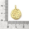 Brass with Enamel Pendants KK-D295-31G-02-2