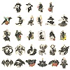 16Pcs 16 Styles Alloy Enamel Pendants ENAM-YW0004-93-2