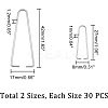 304 Stainless Steel Ice Pick Pinch Bails STAS-UN0010-28-5