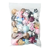 40Pcs 10 Styles Natural Wooden Beads WOOD-FS0001-35-6