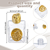 11Pcs 11 Styles Religion Rectangle Clear Glass Empty Refillable Bottles AJEW-DR0002-23-2