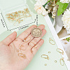 20Pcs 304 Stainless Steel Leverback Earring Findings STAS-BBC0003-91-3