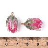 Transparent Acrylic Pendants SACR-T017-53C-3