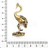 Brass Crane Figurines Statues for Home Desktop Feng Shui Ornament DJEW-Z008-03AB-3